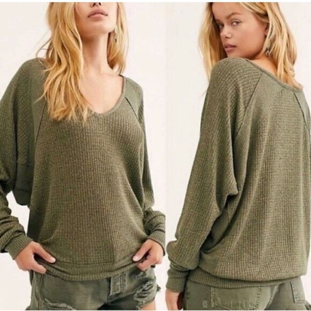 Free People Longsleeve Top Size M